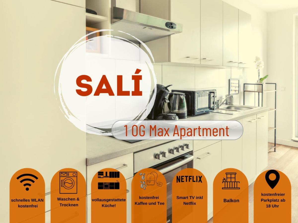 Salihomes/Max Apartment/5Pax/Modern Eingerichtet/Voll Ausgestattet Kueche Markranstädt Zewnętrze zdjęcie